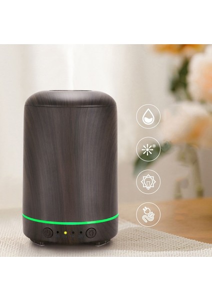 STB-105 Ahşap USB Hava Temizleme Cihazı Koyu Ahşap Tahıl (Yurt Dışından) fırsatları