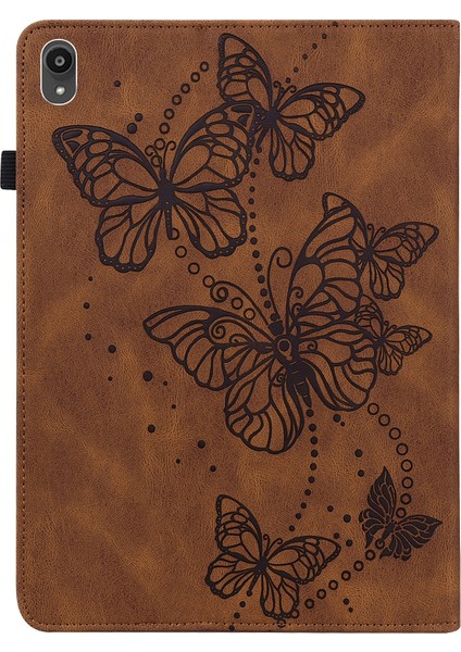 Tablet Kılıfı Lenovo Tab P11 2020 11 Inç TB-J606F / TB-J606X Kahverengi (Yurt Dışından) fırsatları