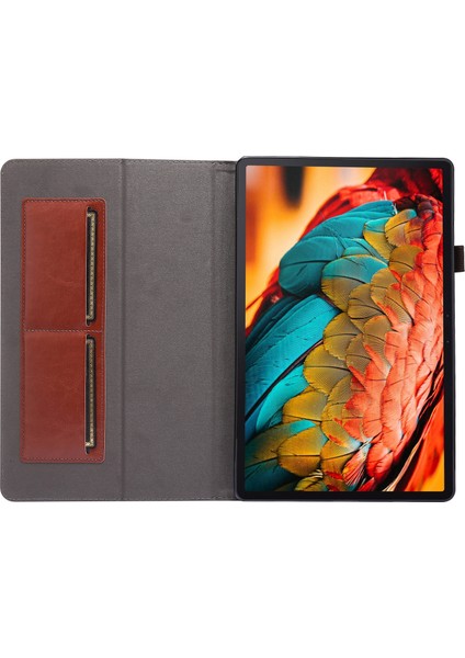 Pu Deri Düz Düşme Önleyici Kapak Koruyucu Shl Lenovo Tab P11 Kahverengi (Yurt Dışından) fırsatları