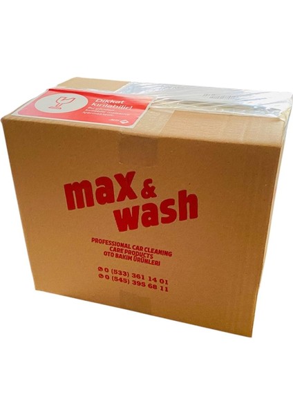 Max Wash 2li Set 5kg Şampuan 5kg Hızlı Cila