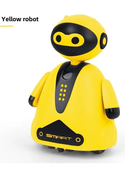 Çizgi Çizim Takip Robot Oyuncak Yaratıcı Endüktif Elektrikli Araç Herhangi Bir Çizgiyi Takip Edin Robot Penguen Oyuncak Eğitim Oyuncak Çocuk Hediyeleri Renk: Sarı (Yurt Dışından)