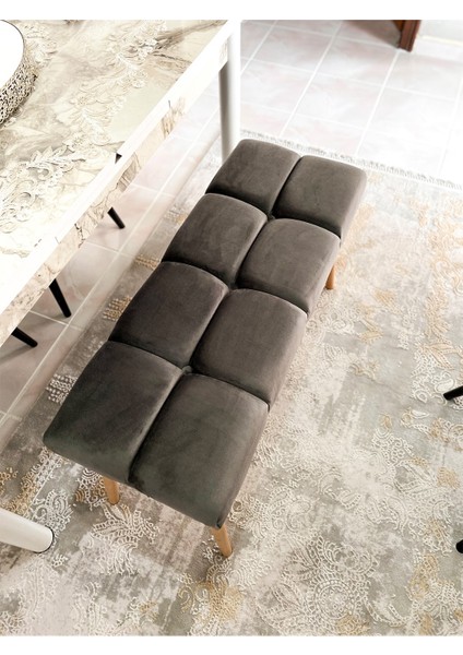 Puf Bench Ahşap Ayak 90 x 40 fiyatları
