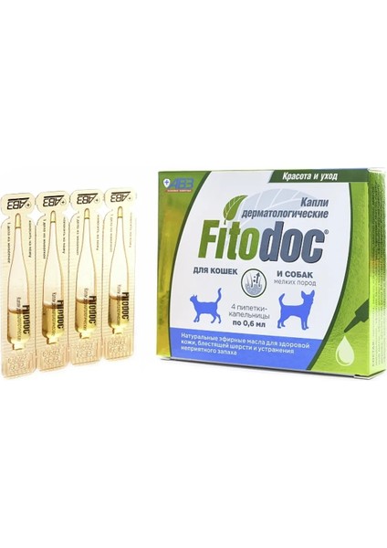 Kedi- Köpek Deri ve Tüy Sağlığı 2-20 kg Köpekler ve Kediler Için