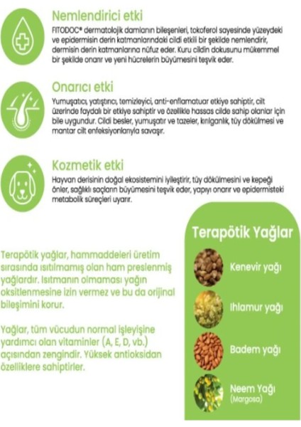 Kedi- Köpek Deri ve Tüy Sağlığı 2-20 kg Köpekler ve Kediler Için
