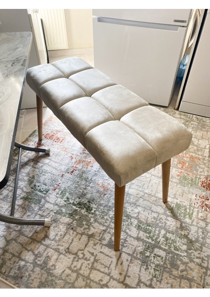 Puf Bench 90 x 40 Ahşap Ayak