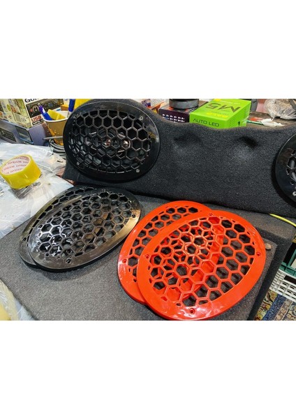 Oval Hoparlör ve Midrange Kapağı ( Çift )