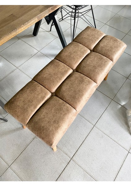Puf Bench 90 x 40 Ahşap Ayak fiyatları