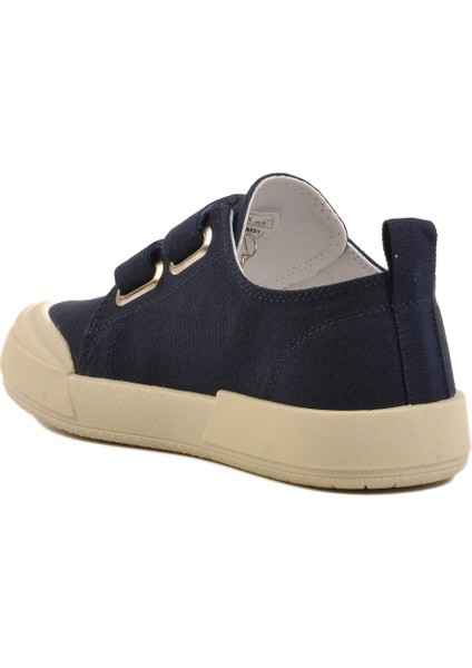 Lacivert Cırtlı Keten Erkek Çocuk Spor Ayakkabı 545 F fırsatları