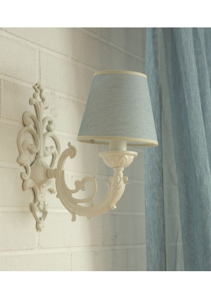 Enduro Tekli Aplik Krem, Doğal ve Güçlü Nemlendirici, Metal, Bej, E14 Duy Tipi