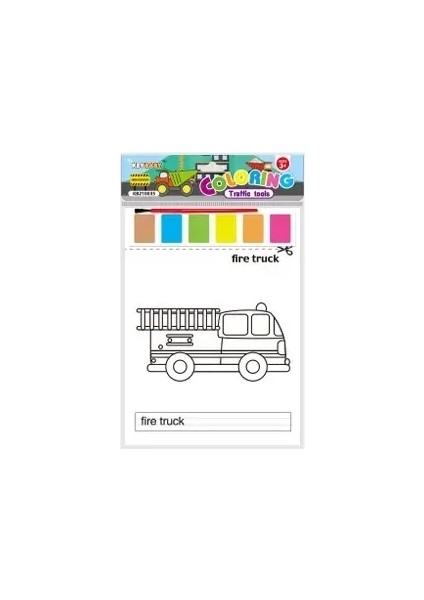 8pcs Boyama Kitapları Çocuklar Için Oyuncaklar Montessori Çocuklar Suluboya Kağıt Oyuncaklar Taşınabilir Bebek Montessori Boyama Eğitim Oyuncak Renk: Trafik (Yurt Dışından)