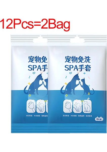 30/6pcs Kedi Köpek Tek Kullanımlık Eldiven Havluları Pet Yı Eldiven Yı Eldiven Yı Yı Havlular Kuru Temizleme Islak Havlular: 6pcs (1bag) (Yurt Dışından)