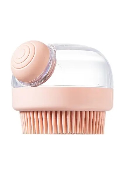 Yumuşak Silikon Köpek Fırçası Evcil Hayvan Şampuanı Masajı Banyo Fırçası Banyo Yavru Köpeği Yı Masajı Dispenseri Evcil Hayvan Bakım Duş Fırçaları Renk: Körpe Kahverengi Banyo Fırçası (Yurt Dışından)