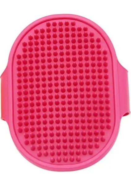 Yumuşak Kauçuk Köpek Kedi Fırçası Evcil Hayvan Banyo Silikon Tarak Masaj Tarak Saç Temizleyici Evcil Hayvan Malzemeleri Köpek Bakımı Yı Temizleme Ekipmanı pembe (Yurt Dışından)