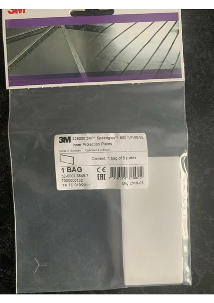 Speedglas 428000 İç Koruma Plakası 100V