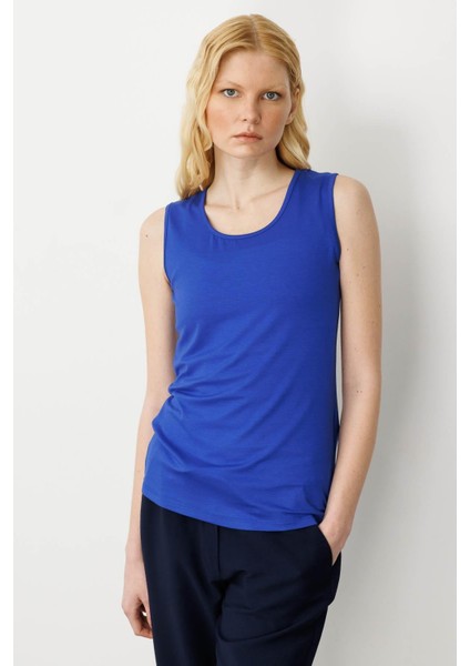 Kadın Askılı Penye T-Shirt Saks fiyatları
