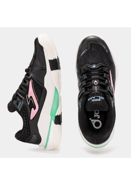 Slam Kadın Siyah Padel - Tenis Ayakkabısı TSLALS2502OM fırsatları