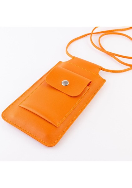 Vegan Deri Askılı Telefon Çantası – Iphone 16 ve Tüm Modellerle Uyumlu, Minimal Cepli Günlük Çanta (Krem, Siyah, Kahve, Sarı, Kırmızı, Turuncu, Mavi, Lila, Beyaz) modelleri