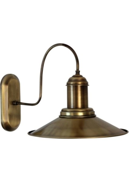 Şık Eskitme Metal Aplik ile Evinize Retro Tarz Katın, Beyaz, E27 Duy Tipi