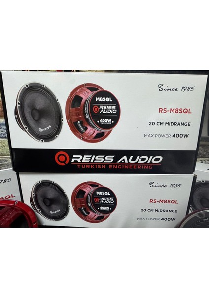 20CM Midrange Hoparlör – M8SQL Midrange 20CM 400WATT 175RMS Uyumlu indirimleri