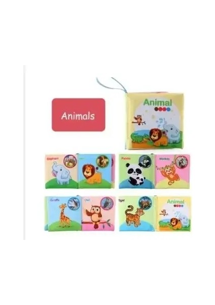 Siyah ve Beyaz Bebek Zemin Aynası Karın Duyusal Bebek Oyuncakları 6 12 Aylık Oyuncaklar Bebekler Için Montessori Geliştirme Toyunma Toyscolor: Hayvanlar (Yurt Dışından)