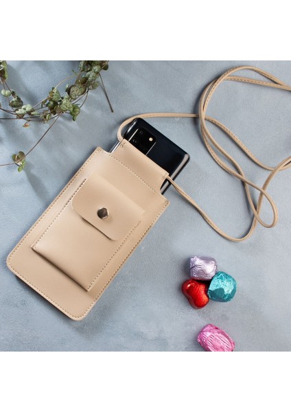 Vegan Deri Askılı Telefon Çantası – Iphone 16 ve Tüm Modellerle Uyumlu, Minimal Cepli Günlük Çanta (Krem, Siyah, Kahve, Sarı, Kırmızı, Turuncu, Mavi, Lila, Beyaz) fiyatları