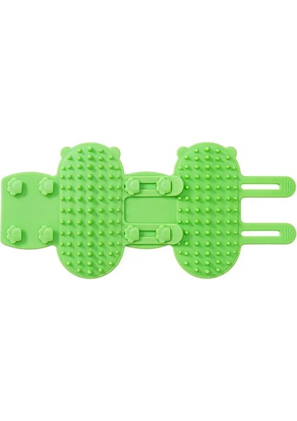 Kediler Kazıyarak Ovalama Fırça Evcil Hayvan Köpek Tüy Giderme Masaj Tarak Yavru Bakım Kendiliğinden Temizlenen Duvar Köşe Kedi Kazıyıcı Taraklar 2 Adet Yeşil (Yurt Dışından)