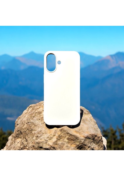 I Phone 16 Kadife Iç Dokulu Lansman Silikon Kılıf