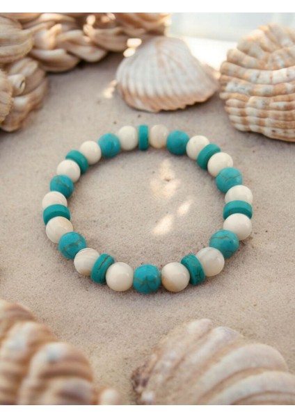 Turkuaz Sedef (Dinçlik) Bileklik indirimleri