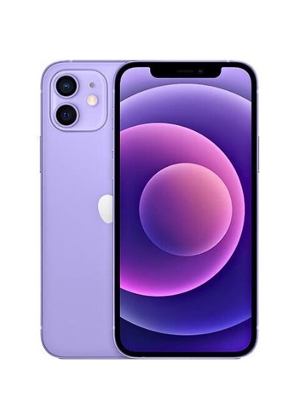 IPHONE 12 Purple 64GB Yenılenmıs B Kalıte (12 Ay Garantılı)