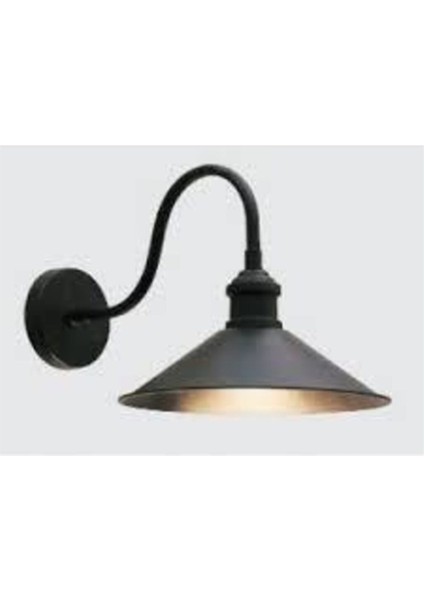 Şık Metal Aplik, Retro ve Modern Tasarım, Duvara Monte, Beyaz Renk, E27 Duy Tipi