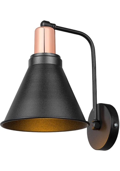 Modern Siyah Metal E27 Portaplik Aplik, Şık ve Dayanıklı Tasarım fiyatları