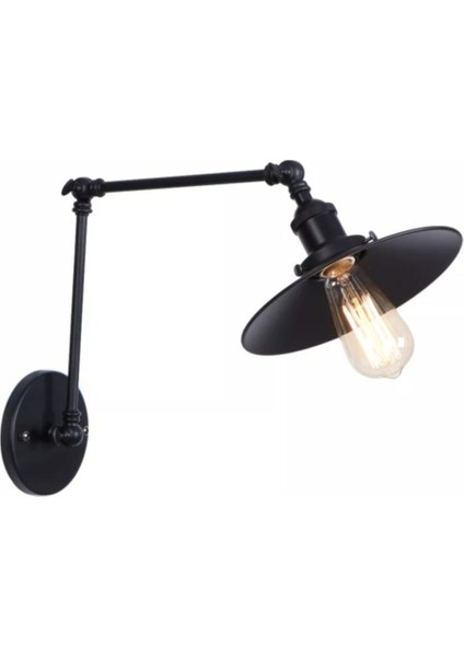 Retro Siyah Metal Akrobatik Aplik, E27 Duyli, Modern ve Şık Tasarım fiyatları