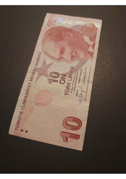 39963680EADF30B156 10TL Çt+ Tc Kağıt Para