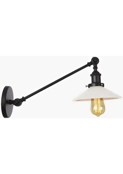 Retro Rustik Çift Mafsallı Hareketli Başlık Aplik Şapka ÇAPI:22 cm