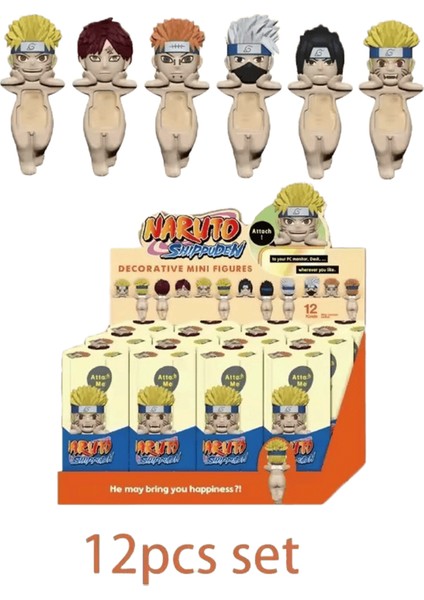 Sonny Angel Naruto Serisi Kör Kutu Çevre Oyuncakları Mini Sevimli Anime Karakter Özel Model Oyuncaklar Çocuklar Için Noel Hediyeleri Renk: 12 Adet Set (Yurt Dışından)