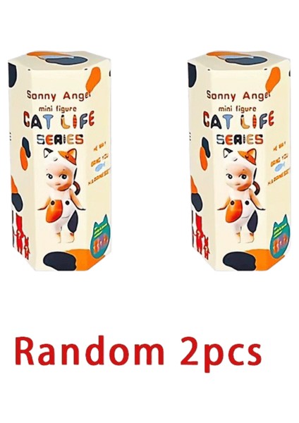 Kedi Kör Kutu Sonny Angel Kediler Yaşam Aksiyon Figürleri Oyuncaklar Süsler Hayranları Için Bebekler Çocuklar Noel Hediyeleri 1 Adet Rastgele Gönder Renk: Sonny Angel 1 Adet (Yurt Dışından)