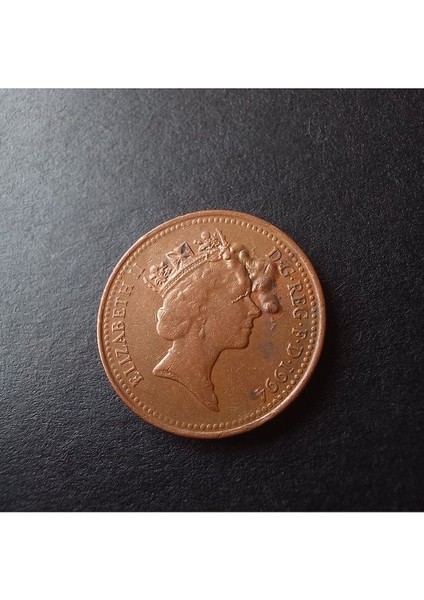 39963680E8ABA7ACAA 1994 Ingiltere One Penny Ççt (Hatalı/nadir) Eski Madeni Para