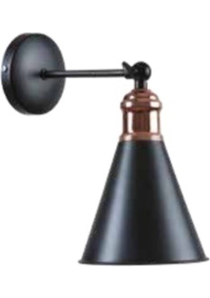 Şık ve fonksiyonel retro hareketli metal başlık aplik, zarafet katın.