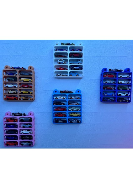 Hotwheels Araç Uyumlu Duvar Garajı