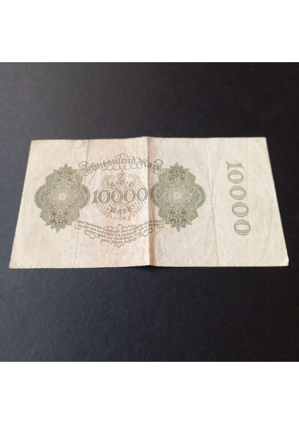 399636800E1B49F546 Almanya 1922 Berlin 10000 Mark Çt Eski Yabancı Kağıt Para