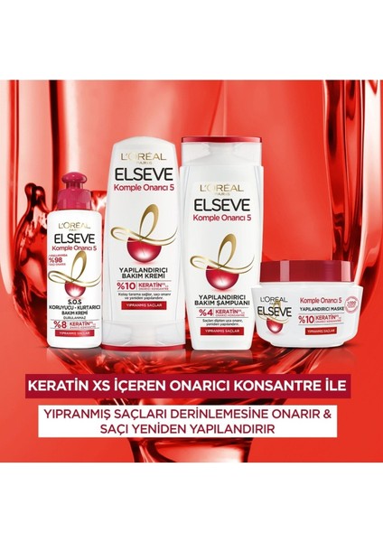 L'oréal Paris Komple Onarıcı 5 Yapılandırıcı Bakım Şampuanı 670 ml 2 Adet indirimleri
