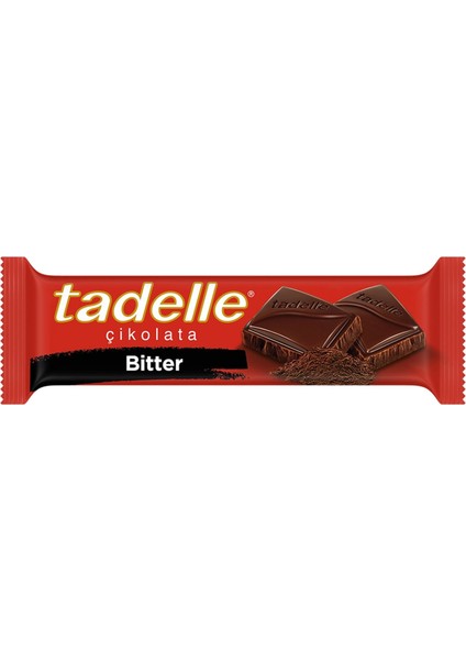 Bitter Tablet Çikolata 30 gr x 12 Adet