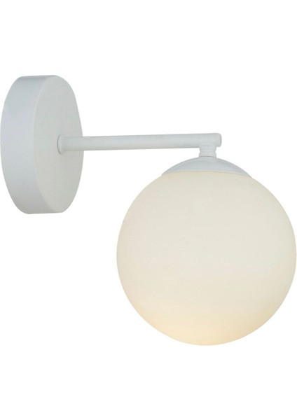 Modern beyaz metal duvar aplik, yatak odası ve banyo için şık ve fonksiyonel ışıklandırma fiyatları