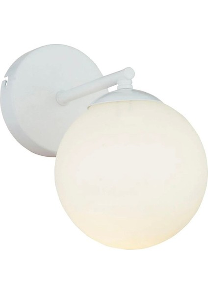 Modern beyaz metal duvar aplik, yatak odası ve banyo için şık ve fonksiyonel ışıklandırma modelleri