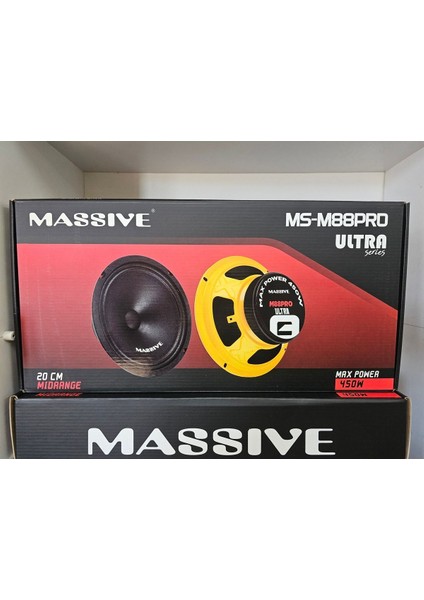 Massive M85PXPRO Ultra Seri 20 cm Midrange Uyumlu
