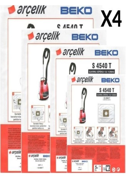 Bks 4540 T Süpürge Modeli Toz Torbası S 4540 T