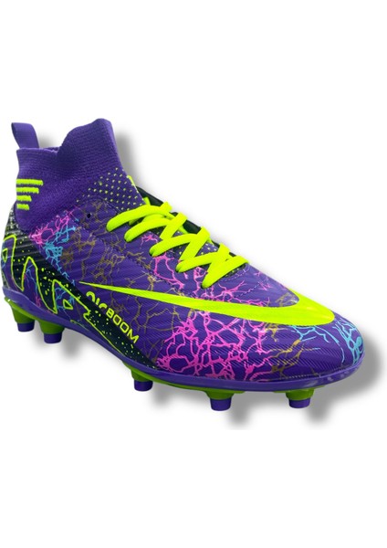 Çoraplı Krampon Mor Sarı Pembe Desenli fiyatları