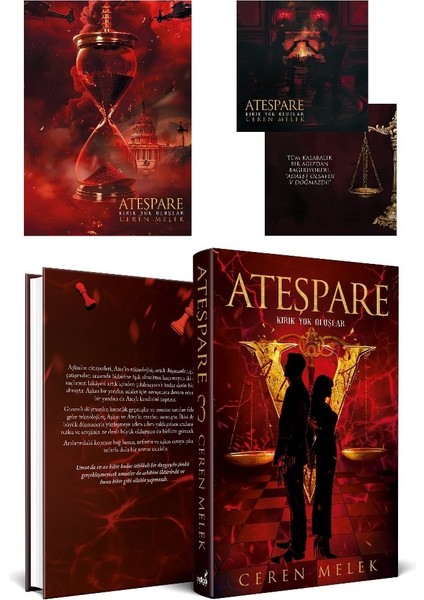Ateşpare 3 - Kırık Yok Oluşlar (Ciltli) - Ceren Melek