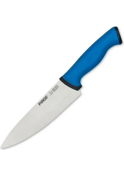 34159 Duo Şef Bıçağı 16 cm - Mavi Kaymaz Sap