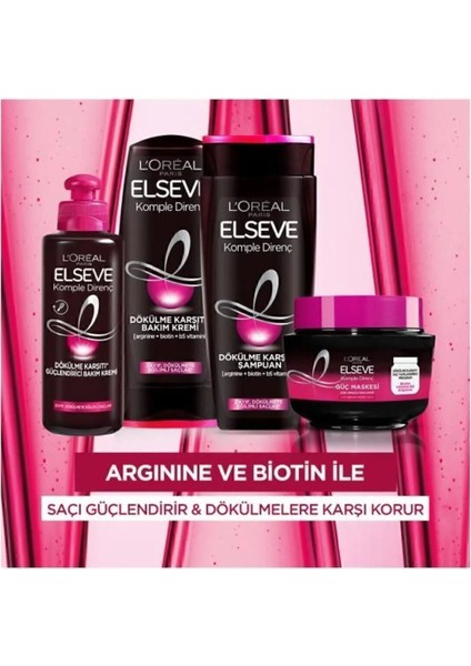 Komple Direnç Şampuan 390 ml 4'lü Set indirimleri